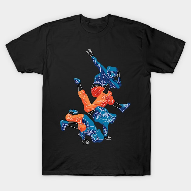 Breakdance T-Shirt by dilger